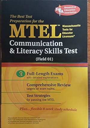 Bild des Verkufers fr The Best Test Prep for the MTEL (Massachusetts Tests for Educator Licensure): Communication and Literacy Skills Test zum Verkauf von ZBK Books