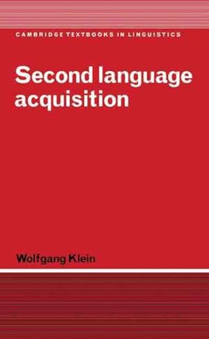 Seller image for Second Language Acquisition for sale by GreatBookPrices