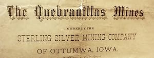 [ Six Documents Relating To The Sterling Silver Mining Co. Of Ottumwa, Iowa ]