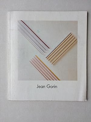 Seller image for Jean Gorin - Raum-Zeit-Relief, 9.Juni-30.Juli 1991 for sale by Bildungsbuch