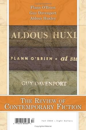 Bild des Verkufers fr The Review of Contemporary Fiction: Flann O'Brien, Guy Davenport, Aldous Huxley v. 25-3: Steven Millhauser: Volume XXVI zum Verkauf von WeBuyBooks