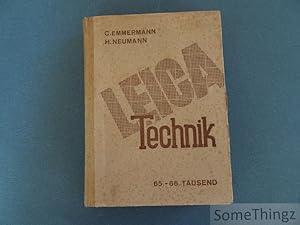 Leica-Technik. Mit 123 Abbildungen und 16 Kunstdrucktafeln.