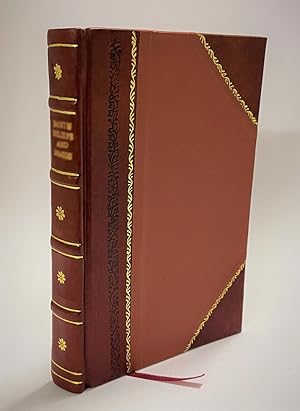 Image du vendeur pour Torat ha-sifrut moreh torat ha-signon ha-Ivri bi-khelal ve-khol helke ha-sifrut ha-shonim bi-ferat , Volumes 1-2 1902 [LeatherBound] mis en vente par True World of Books