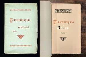 Bild des Verkufers fr Frstenbergska galleriet. 1902. zum Verkauf von Hatt Rare Books ILAB & CINOA