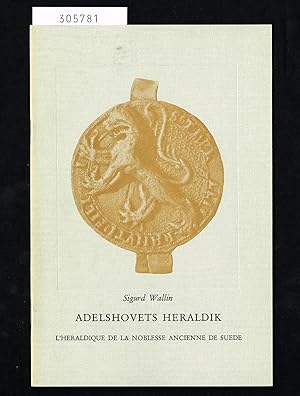 Seller image for Adelshovets heraldik. for sale by Hatt Rare Books ILAB & CINOA