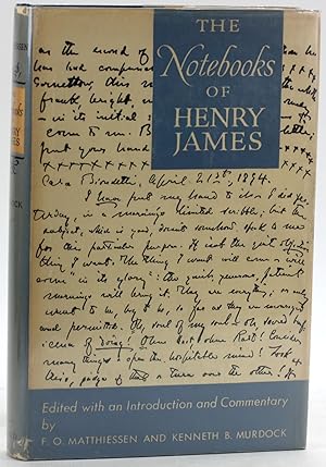 Immagine del venditore per THE NOTEBOOKS OF HENRY JAMES venduto da Arches Bookhouse