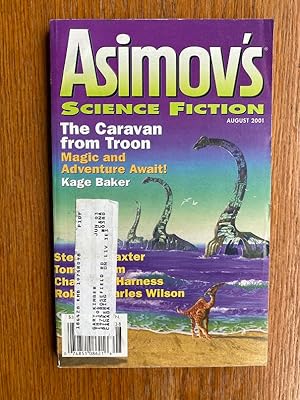 Imagen del vendedor de Asimov's Science Fiction August 2001 a la venta por Scene of the Crime, ABAC, IOBA