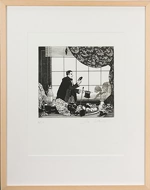 The complete suite of twelve posthumously printed etchings: 'The Balcony', 'Basket Willows', 'The...