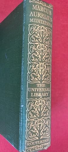 The Thoughts of the Emperor Marcus Aurelius Antoninus. With a Life of the Emperor, and An Essay o...