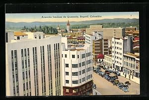 Postcard Bogotá, Avenida Jiménez de Quesada