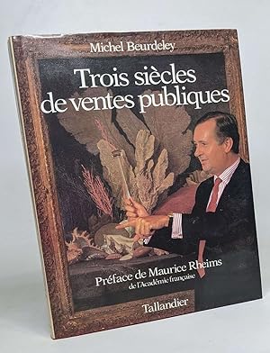 Image du vendeur pour Trois sicles de ventes publiques mis en vente par crealivres