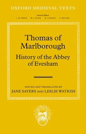 Seller image for Thomas of Marlborough : History of the Abbey of Evesham for sale by GreatBookPrices