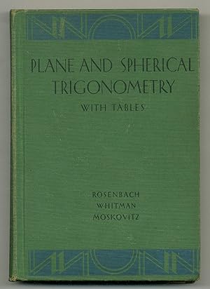 Bild des Verkufers fr Plane and Spherical Trigonometry zum Verkauf von Between the Covers-Rare Books, Inc. ABAA