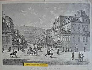 "Die Goethestraße in Stuttgart".