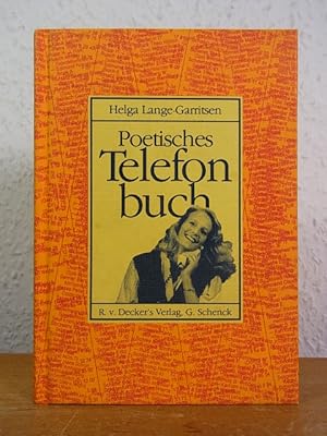 Bild des Verkufers fr Poetisches Telefonbuch zum Verkauf von Antiquariat Weber