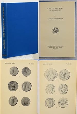 Seller image for COINS OF TINGI WITH LATIN LEGENDS. for sale by Francis Edwards ABA ILAB