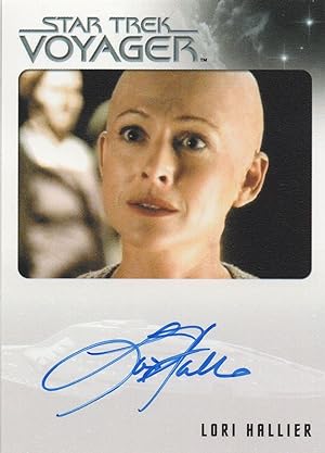 Immagine del venditore per Lori Hallier Star Trek Voyager Hand Signed Autograph Card venduto da Postcard Finder