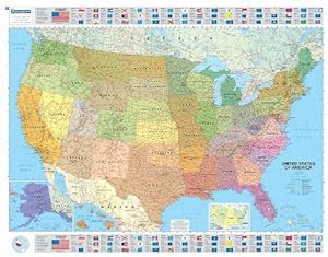 Seller image for Michelin Map USA Political 14761 (P, Rolled) (Not Folded) for sale by CitiRetail
