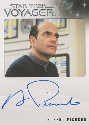 Immagine del venditore per Robert Picardo Star Trek Voyager Heroes & Villains Signed Autograph Card venduto da Postcard Finder