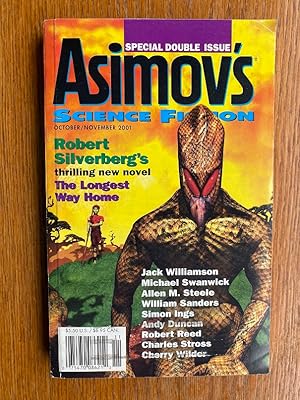 Bild des Verkufers fr Asimov's Science Fiction October/November 2001 zum Verkauf von Scene of the Crime, ABAC, IOBA