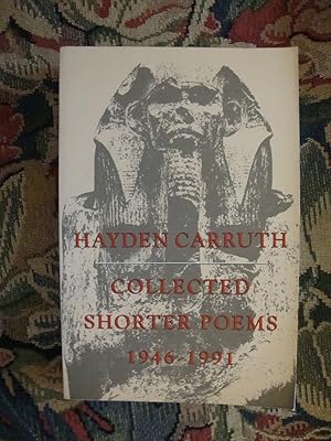 Imagen del vendedor de Hayden Carruth: Collected Shorter Poems 1946-1991 a la venta por Anne Godfrey