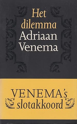 Imagen del vendedor de Het dilemma. Gevolgd door een interview met Ischa Meijer a la venta por In 't Wasdom - antiquariaat Cornelissen & De Jong