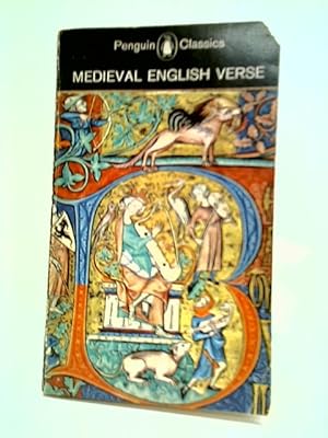 Bild des Verkufers fr Medieval English Verse zum Verkauf von World of Rare Books