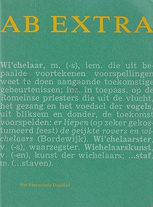 Bild des Verkufers fr Ab Extra zum Verkauf von In 't Wasdom - antiquariaat Cornelissen & De Jong