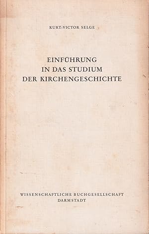 Seller image for Einfhrung in das Studium der Kirchengeschichte for sale by In 't Wasdom - antiquariaat Cornelissen & De Jong