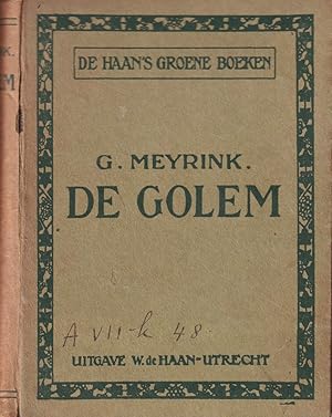 Seller image for De Golem for sale by In 't Wasdom - antiquariaat Cornelissen & De Jong