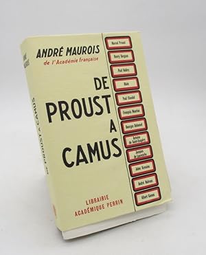De Proust à Camus
