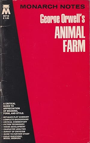 Imagen del vendedor de George Orwell's Animal Farm a la venta por In 't Wasdom - antiquariaat Cornelissen & De Jong