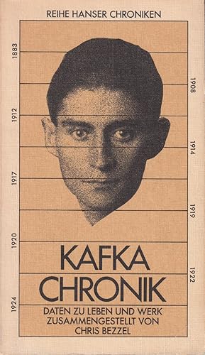 Immagine del venditore per Kafka Chronik. Daten zu Leben und Werk zusammengestellt von Chris Bezzel venduto da In 't Wasdom - antiquariaat Cornelissen & De Jong