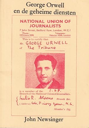 Seller image for George Orwell en de geheime diensten for sale by In 't Wasdom - antiquariaat Cornelissen & De Jong