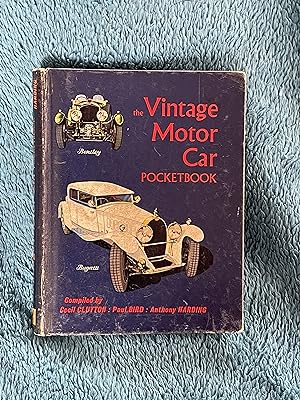 Imagen del vendedor de The Vintage Motor Car Pocketbook a la venta por Jon A Sewell
