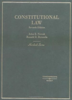 Bild des Verkufers fr Constitutional Law (Hornbook Series) zum Verkauf von ZBK Books