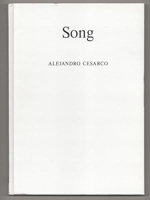 Bild des Verkufers fr Alejandro Cesarco: Song zum Verkauf von Jeff Hirsch Books, ABAA