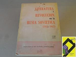 Immagine del venditore per Literatura y revolucin en la Rusia sovitica (1917-1962) venduto da Ragtime Libros