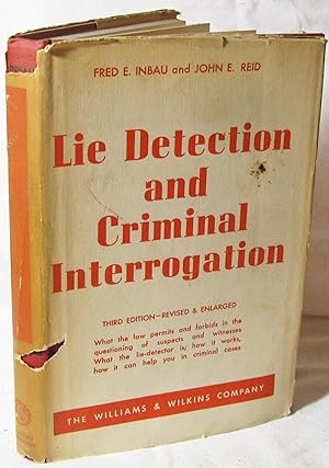 Image du vendeur pour Lie Detection and Criminal Interrogation mis en vente par The BookChase