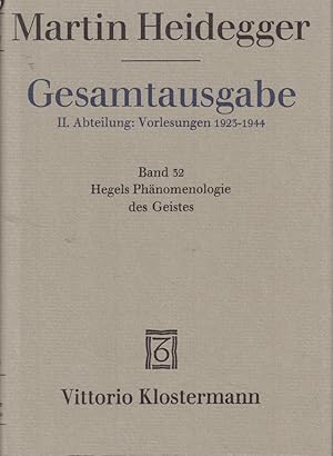 Image du vendeur pour Hegels Phanomenologie des Geistes mis en vente par Kenneth Mallory Bookseller ABAA