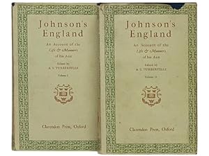 Imagen del vendedor de Johnson's England: An Account of the Life and Manners of His Age, in Two Volumes a la venta por Yesterday's Muse, ABAA, ILAB, IOBA