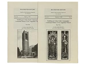 Seller image for Building an Urban Faith Community: Centennial History of St. Augustine Church, Two Volume Set: Part I; Part II (Rochester History, Spring, 1998, Vol. LX, No. 2; Summer, 1998, Vol. LX, No. 3) for sale by Yesterday's Muse, ABAA, ILAB, IOBA