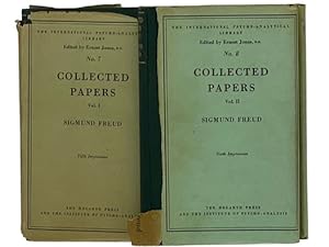 Seller image for Collected Papers, in Two Volumes:Early Papers and History of Psycho-analytical Movement; Clinical Papers and Papers on Technique. (The International Psycho-Analytical Library, No. 7 & No. 8) for sale by Yesterday's Muse, ABAA, ILAB, IOBA