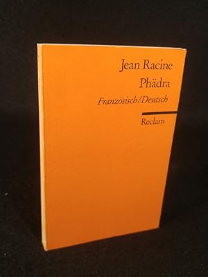 Bild des Verkufers fr Phdre/Phdra: Tragdie en cinq actes / Tragdie in fnf Aufzgen. Tragdie en cinq actes / Tragdie in fnf Aufzgen. Franzsisch/Deutsch zum Verkauf von ANTIQUARIAT Franke BRUDDENBOOKS