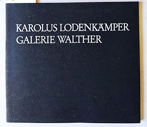 Seller image for Monarolus Lodenkmper. Mographie anllich der Ausstellung in der Galerie Walther, Nrnberg im Februar 1973. for sale by Versandantiquariat Kerstin Daras