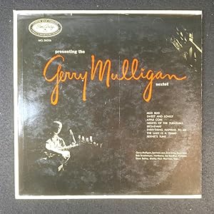 Presenting The Gerry Mulligan. Vinyl-LP . 1955 LP Good (G) / Cover Very Good (VG)