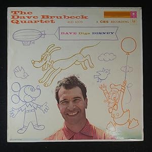 Dave Digs Disney . Vinyl-LP . 1958 LP Good (G) / Cover Very Good (VG)