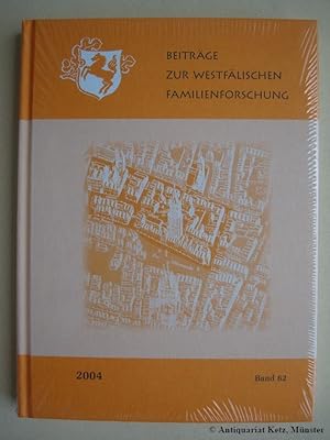 Bild des Verkufers fr Beitrge zur westflischen Familienforschung (BzwF). Band 62/ 2004. zum Verkauf von Antiquariat Hans-Jrgen Ketz