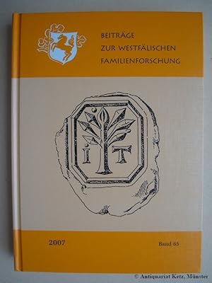 Image du vendeur pour Beitrge zur westflischen Familienforschung (BzwF). Band 65/ 2007. mis en vente par Antiquariat Hans-Jrgen Ketz