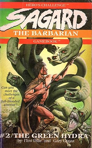 Seller image for The Green Hydra (Sagard the Barbarian Gamebook #2) for sale by Rainy Day Paperback